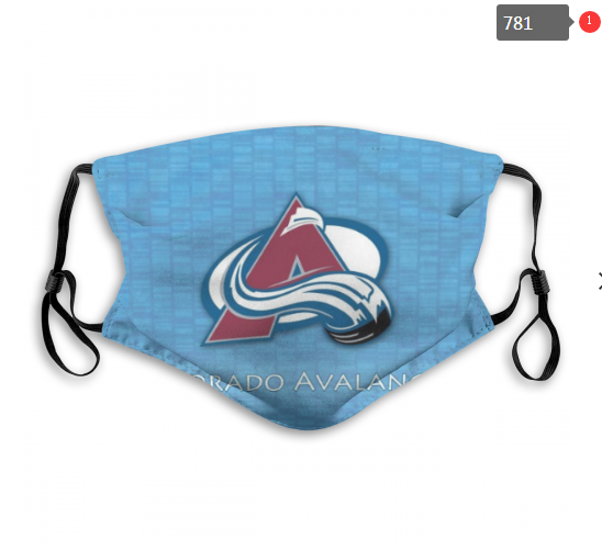 NHL Colorado Avalanche #6 Dust mask with filter